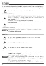 Preview for 24 page of SAER Elettropompe TM Series Use And Maintenance Manual