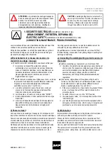 Preview for 7 page of SAF BUFFALO 400 DC Safety Instruction For Use And Maintenance