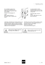 Preview for 27 page of SAF BUFFALO 400 DC Safety Instruction For Use And Maintenance