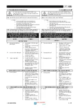 Preview for 19 page of SAF MIG 400 BL Safety Instruction For Use And Maintenance