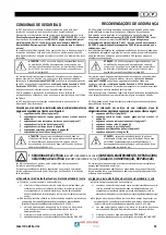 Preview for 41 page of SAF PRESTOTIG 200AC/DC Installation And Instruction Manual