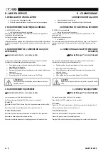 Preview for 13 page of SAF SAXOTIG 1600 Safety Instruction For Use And Maintenance