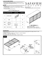 SAFAVIEH COUTURE Broderick SFV8102 Manual preview