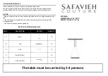 Preview for 1 page of SAFAVIEH COUTURE SFV9305A Quick Start Manual