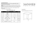 Preview for 1 page of SAFAVIEH COUTURE Shawna SFV2534 Manual