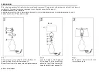 Preview for 2 page of Safavieh Lighting ALDER TBL4159 Manual