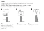 Preview for 2 page of Safavieh Lighting BATUL TBL4261 Manual