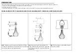 Preview for 2 page of Safavieh Lighting Herleva Manual