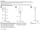 Preview for 2 page of Safavieh Lighting ISLA FLL4048A Manual