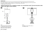 Preview for 2 page of Safavieh Lighting MELVILLE TBL4180A Manual