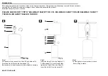 Preview for 2 page of Safavieh Lighting NOVAH TBL4283 Manual