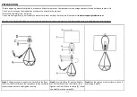 Preview for 2 page of Safavieh Lighting PORZANA Manual