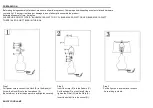 Preview for 2 page of Safavieh Lighting TBL4100 Quick Start Manual