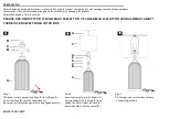 Preview for 2 page of Safavieh Lighting TBL4217A Quick Start Manual