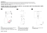 Preview for 2 page of Safavieh Lighting TBL4307A Quick Start Manual