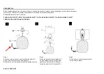 Preview for 2 page of Safavieh Lighting WALLACE TBL4273A Manual