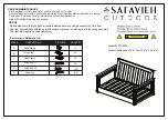 Preview for 1 page of Safavieh Outdoor CPT1004A Assembly Instructions