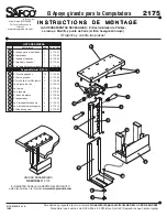 Preview for 5 page of Safco 2175 Assembly Instructions Manual