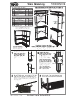 Safco 5291 Assembly Instructions preview