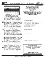 Preview for 3 page of Safco 7171 Assembly Instructions