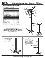 Safco 8921 Aassembly Instructions preview