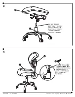 Preview for 4 page of Safco Alday 24/7 3391 Assembly Instructions