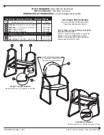 Preview for 2 page of Safco Forge 7971 Series Assembly Instructions