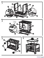 Preview for 2 page of Safco Mini-Scoot 5371 Assembly Instructions