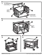 Preview for 2 page of Safco Scoot 1855 Assembly Instructions