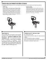 Preview for 2 page of Safco TASK MASTER 5110 Assembly Instructions Manual