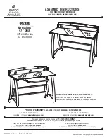 Safco Xpressions 1938 Assembly Instructions preview