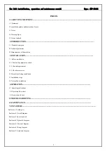 Preview for 2 page of Safe 4SF-4000B Installation Operation & Maintenance