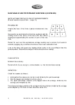 Preview for 14 page of Safelab AIRONE FC 750 Instruction Manual