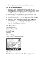 Preview for 7 page of Safelift MoveAround MA50 Original Instructions Manual