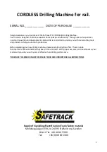 Preview for 2 page of SAFETRACK ST.33 User Manual