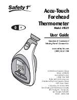 Safety 1st Accu-Touch 49529 User Manual preview