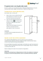 Preview for 9 page of Safety 1st Hunter 8 EL User Manual