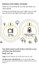 Preview for 3 page of Safety 1st TriFit TriMate Manual