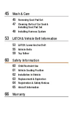 Preview for 6 page of Safety 1st TriFit TriMate Manual