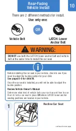 Preview for 16 page of Safety 1st TriFit TriMate Manual