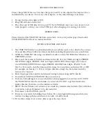 Preview for 3 page of Safety Basement SB-WR8080 Toro Instruction Manual