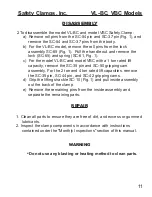 Preview for 13 page of Safety Clamps VL-BC Operation, Maintenance, And Repair Manual