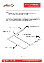 Preview for 5 page of Safety Xpress OBSL24 Product Information & Installation Manual