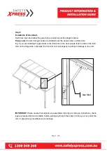 Preview for 8 page of Safety Xpress OBSL24 Product Information & Installation Manual