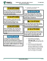 Preview for 43 page of Safety POWELL PowlVac-ND 4 Series Instruction Bulletin