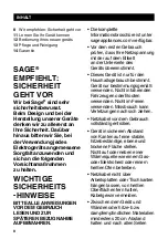 Preview for 8 page of Sage No-Mess Waffle BWM520 Quick Manual