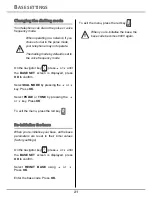 Preview for 24 page of Sagem D23XL User Manual