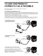 Preview for 5 page of Sagem MF9300 Operation Manual