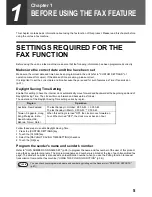 Preview for 7 page of Sagem MF9300 Operation Manual