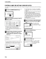 Preview for 76 page of Sagem MF9300 Operation Manual